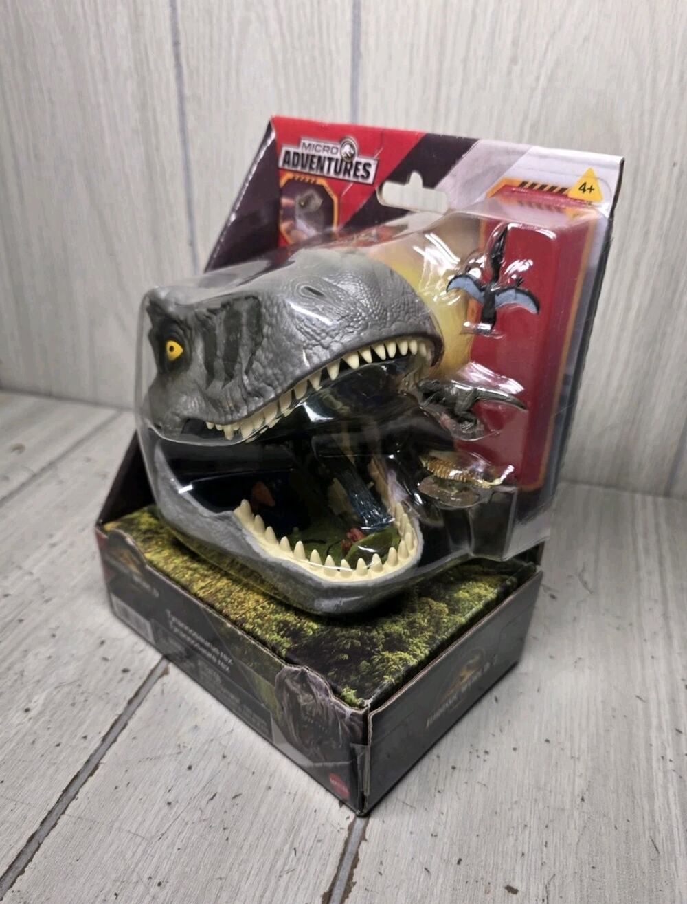 Jurassic World Rebirth Micro Adventures Tyrannosaurus Rex Micro Playset Dino